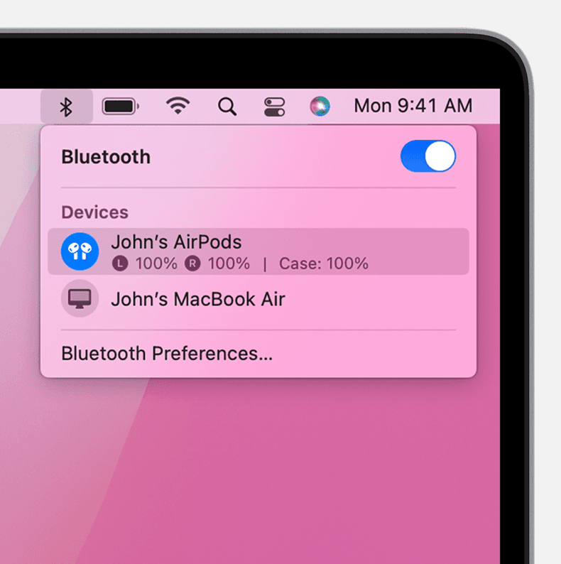 Check the AirPods Battery Percentage on Your Mac
