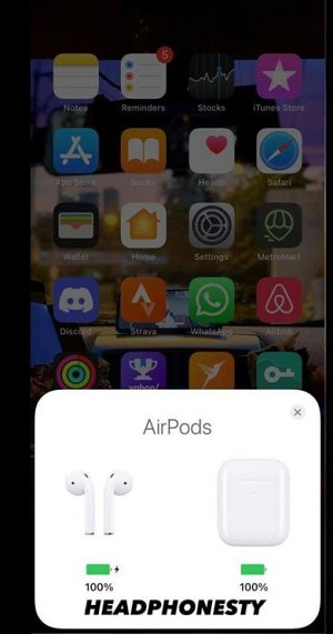 Check AirPods Battery Level