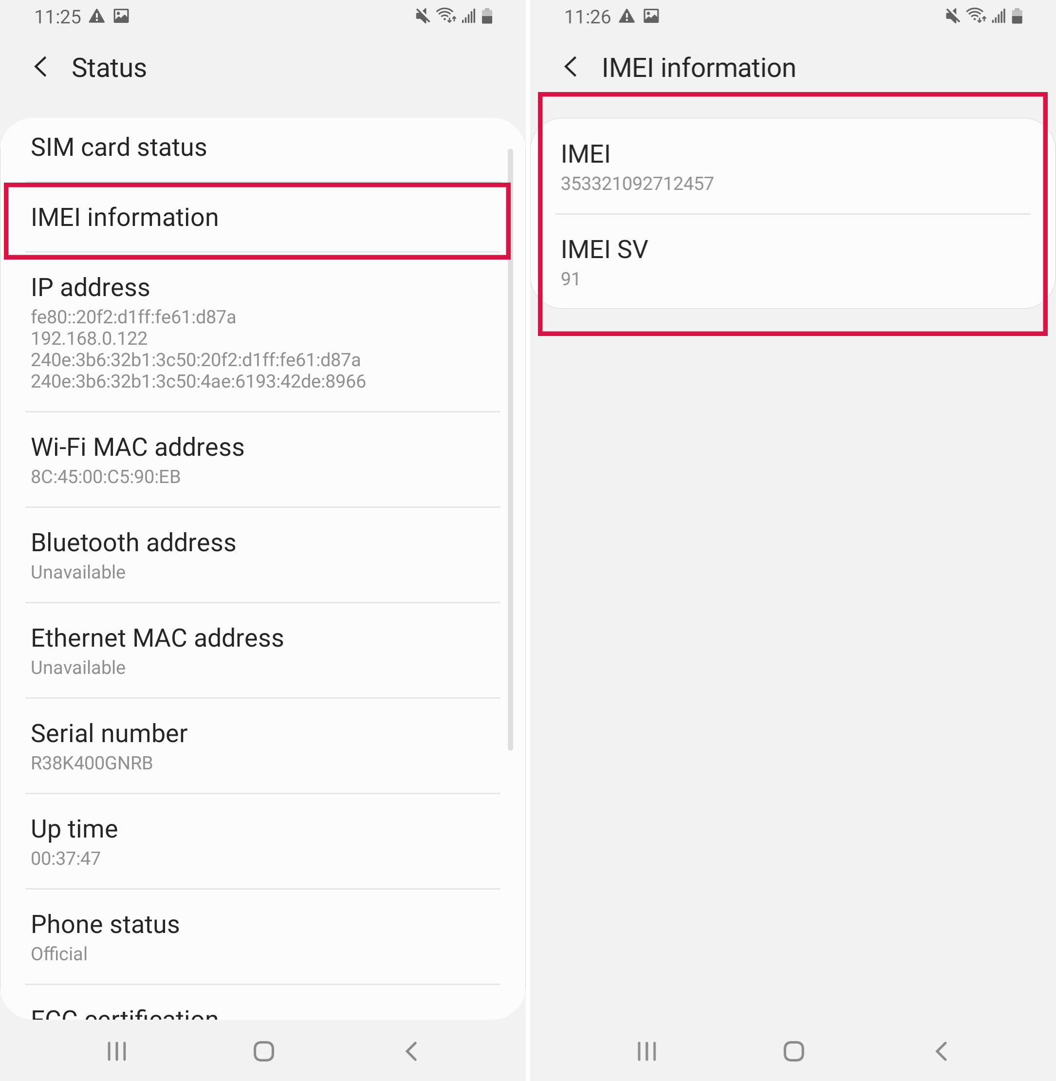 find-imei-namber