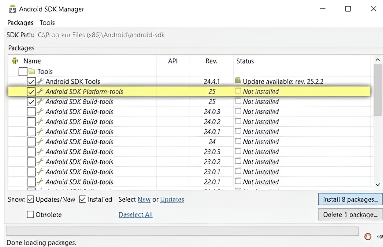 The Android Debug Bridge Restored