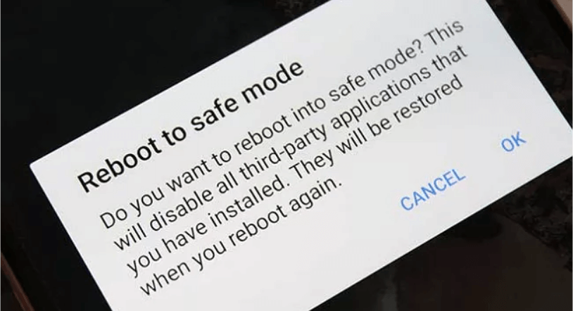 safe mode reboot