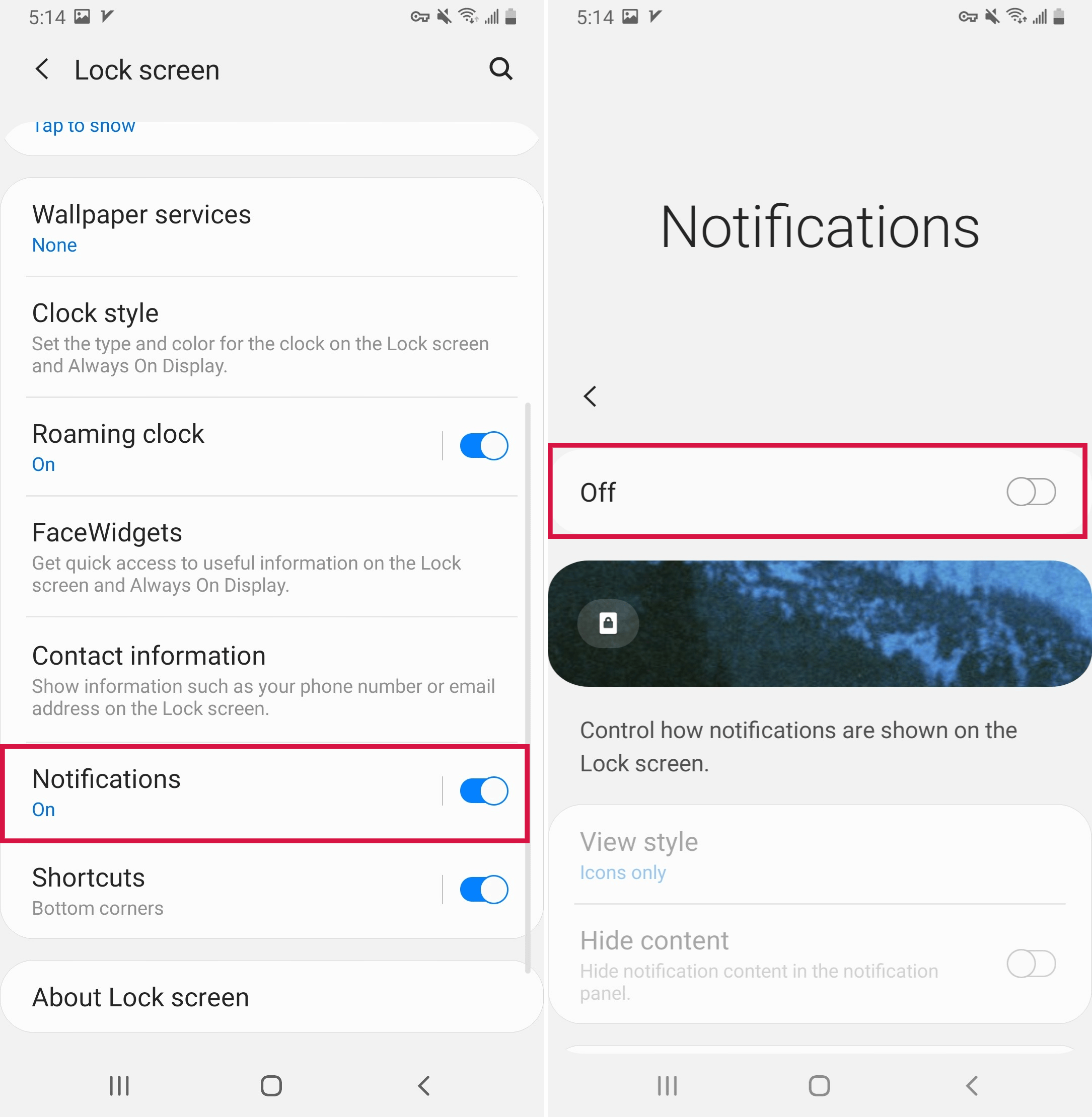 Tap Configure Notifications