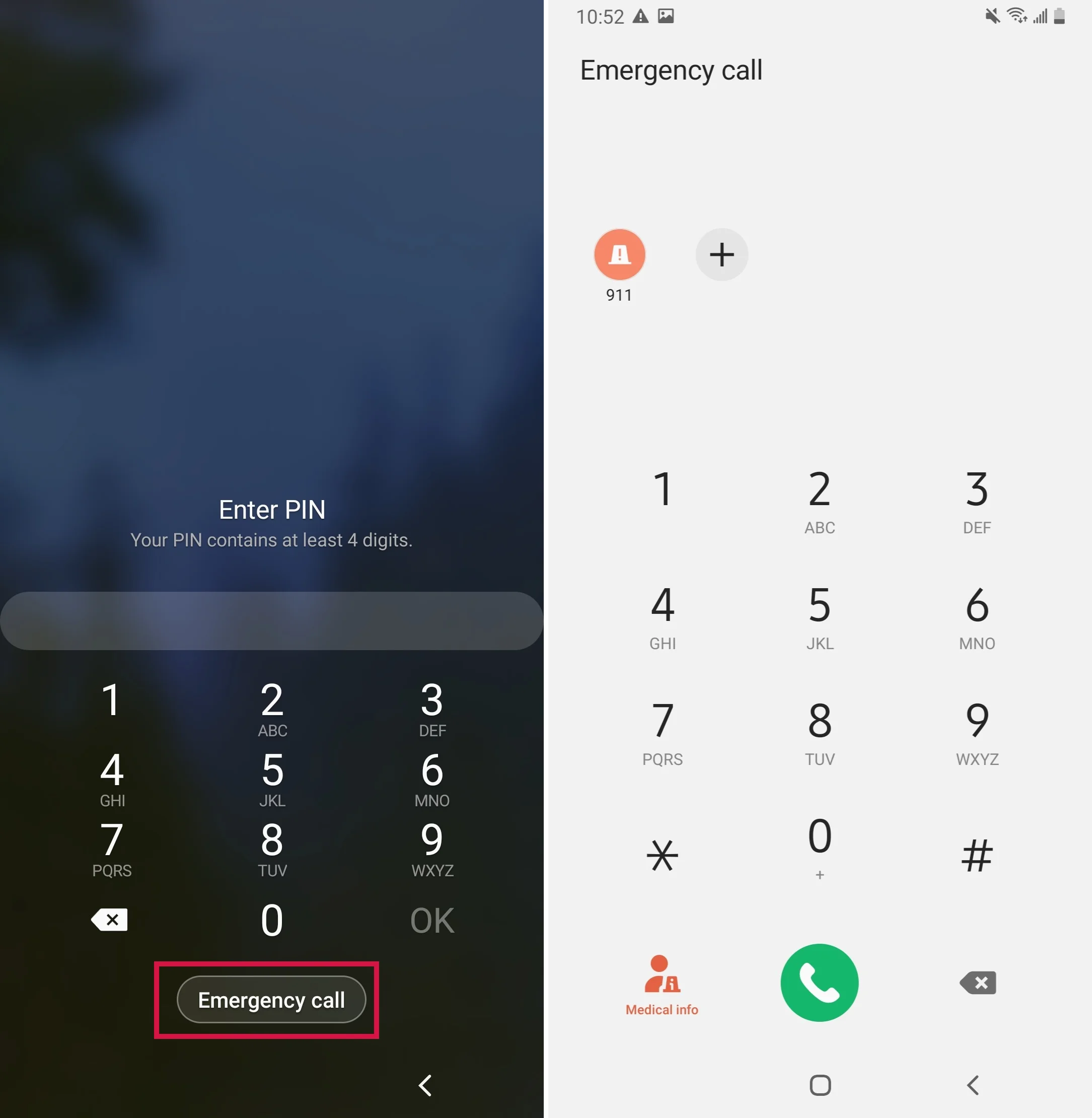 Unlock Android Phone Using Emergency Call