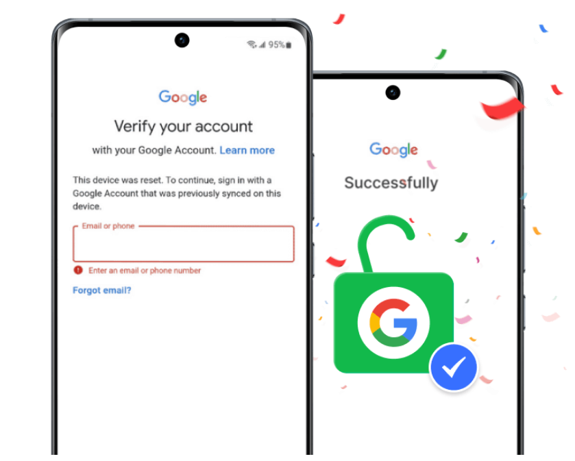 Unlock the FRP Google Account