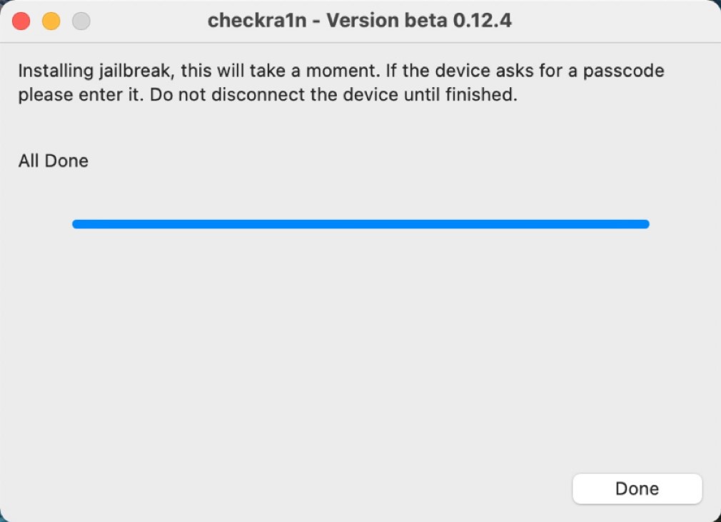 Instale o jailbreak