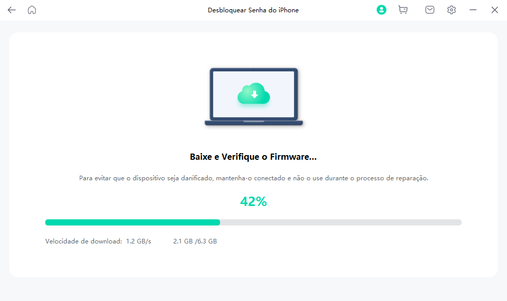 Desbloqueie o download da senha da tela e verifique o keyfile