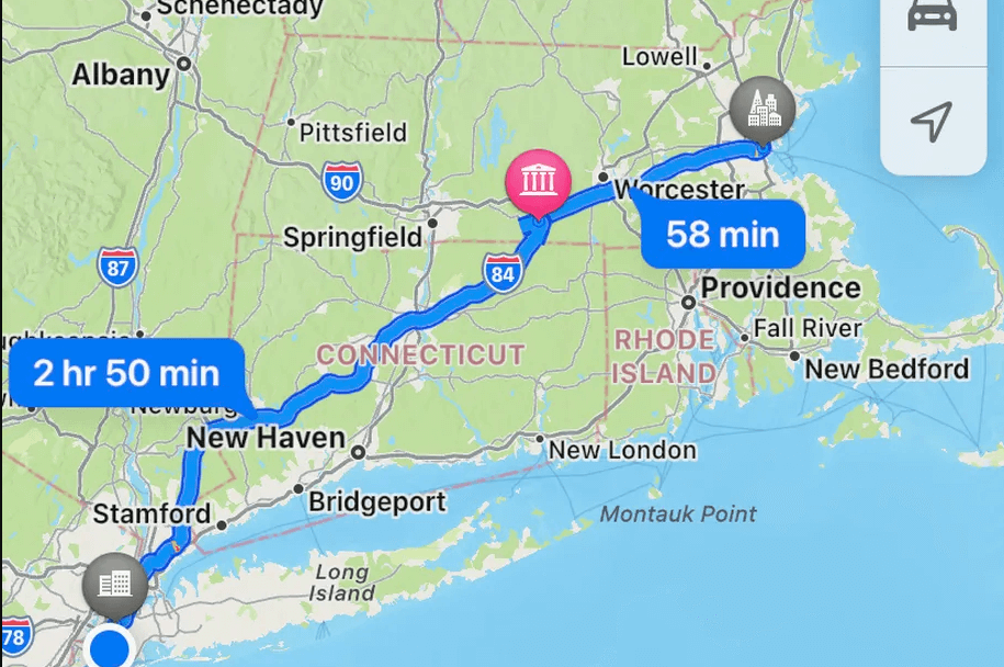 Add Multiple Stops via Apple Maps