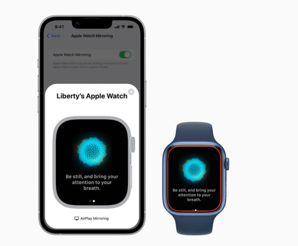 Apple Watch Mirroring