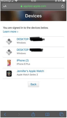 delete apple id on icloud website