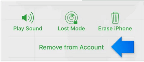 find my iphone disabled erase icloud account