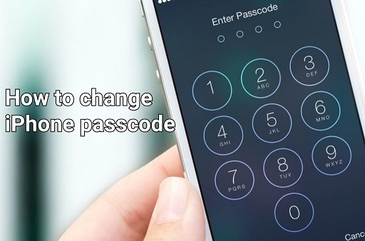 how to change iphone passcode banne