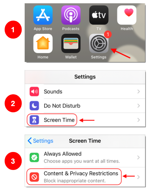 how to prevent child from changing iphone passcode