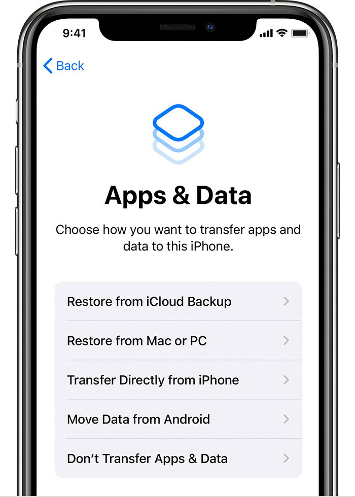 ios14 iphone11 pro setup apps data crop