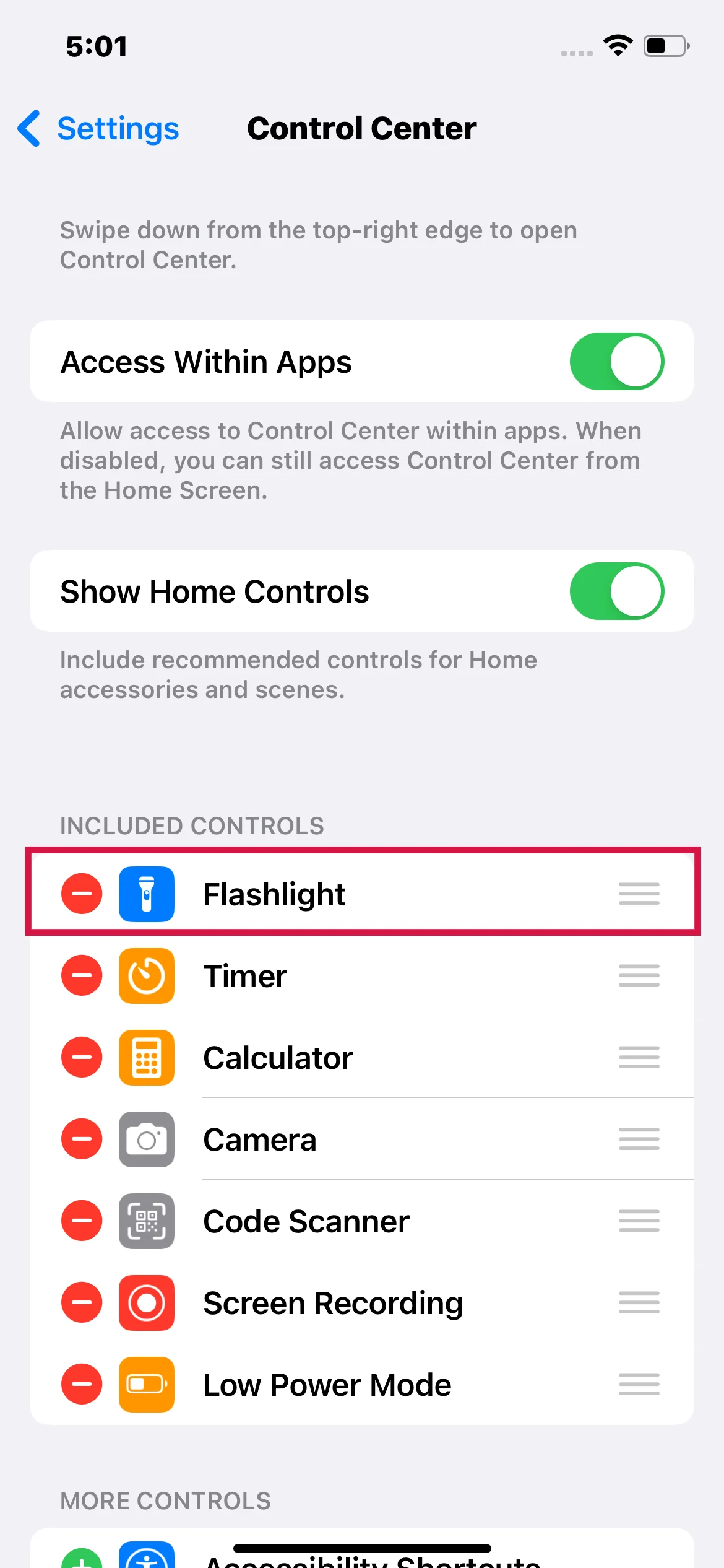 A Flashlight Icon
