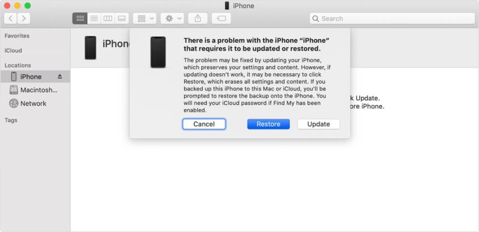 itunes recovery mode new