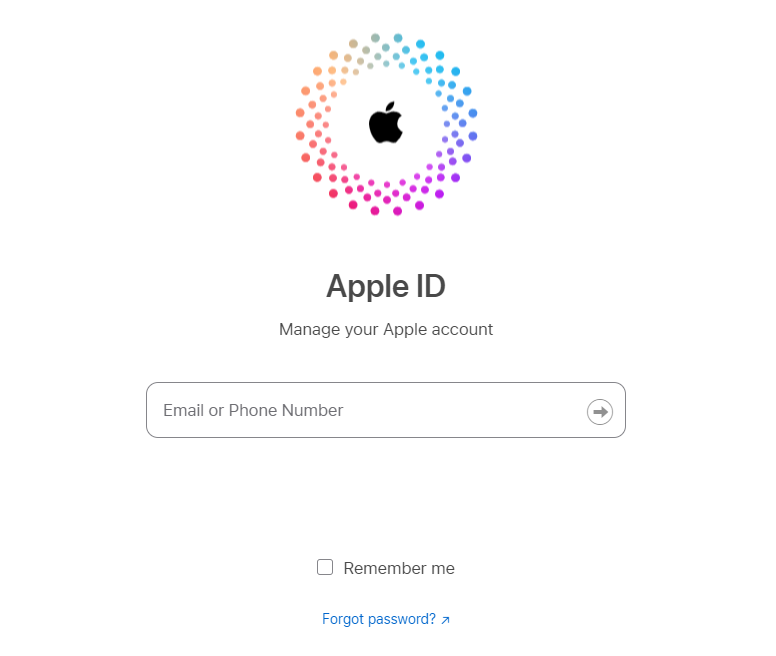 Apple ID Sign In Manage your Apple account
