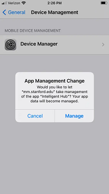 MDM - Intelligent Hub - App Management