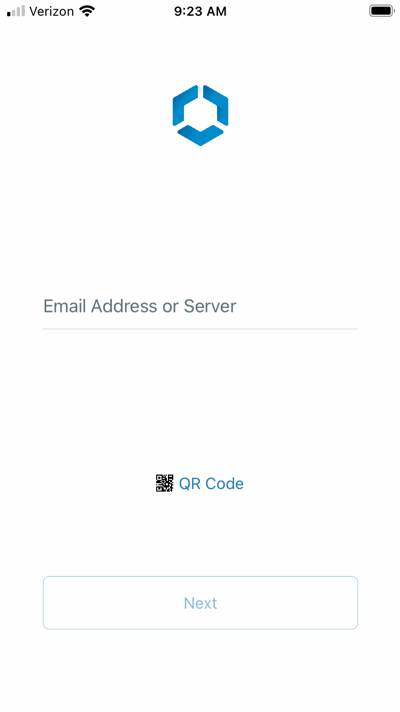 MDM - Intelligent Hub - Enter Email