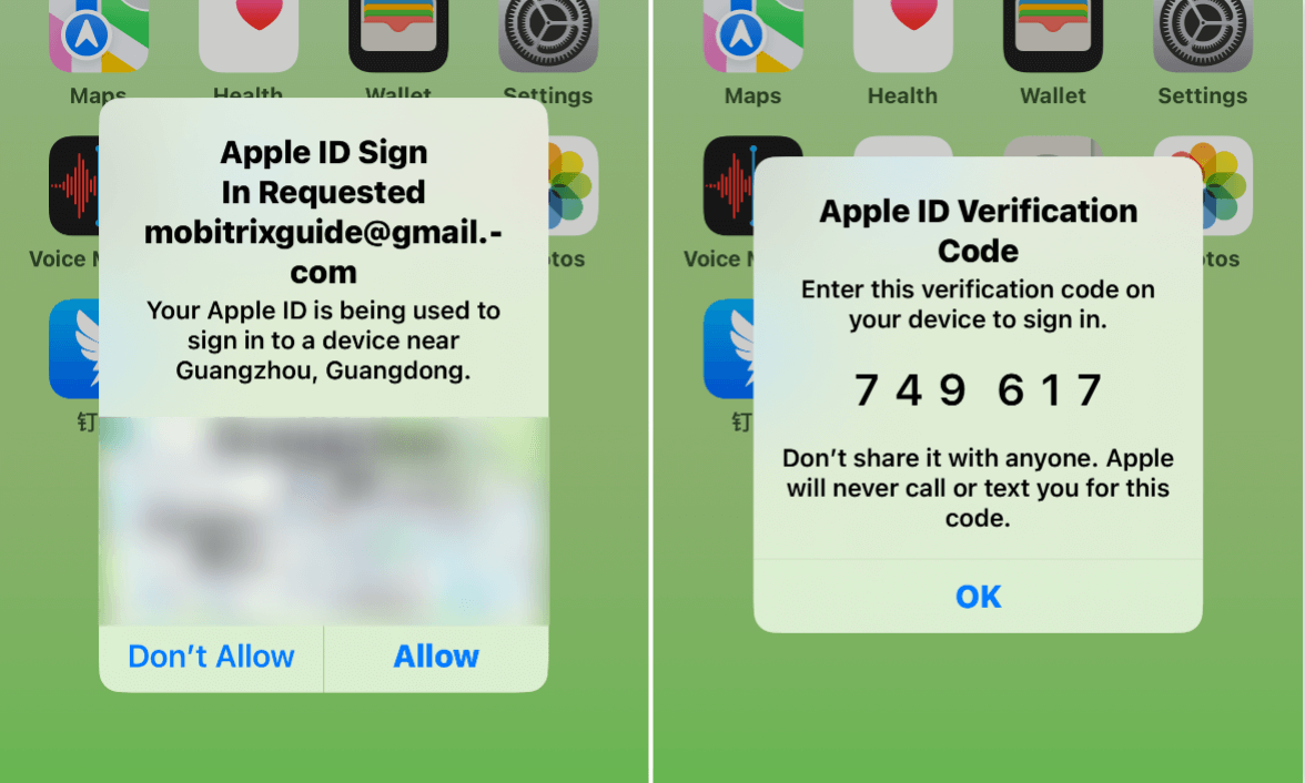 Receive an Apple ID Verification Code on Your Trusted Device
