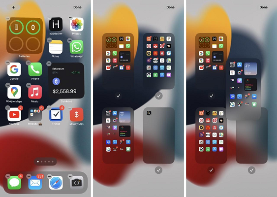 Reorder iPhone Homepage Screen
