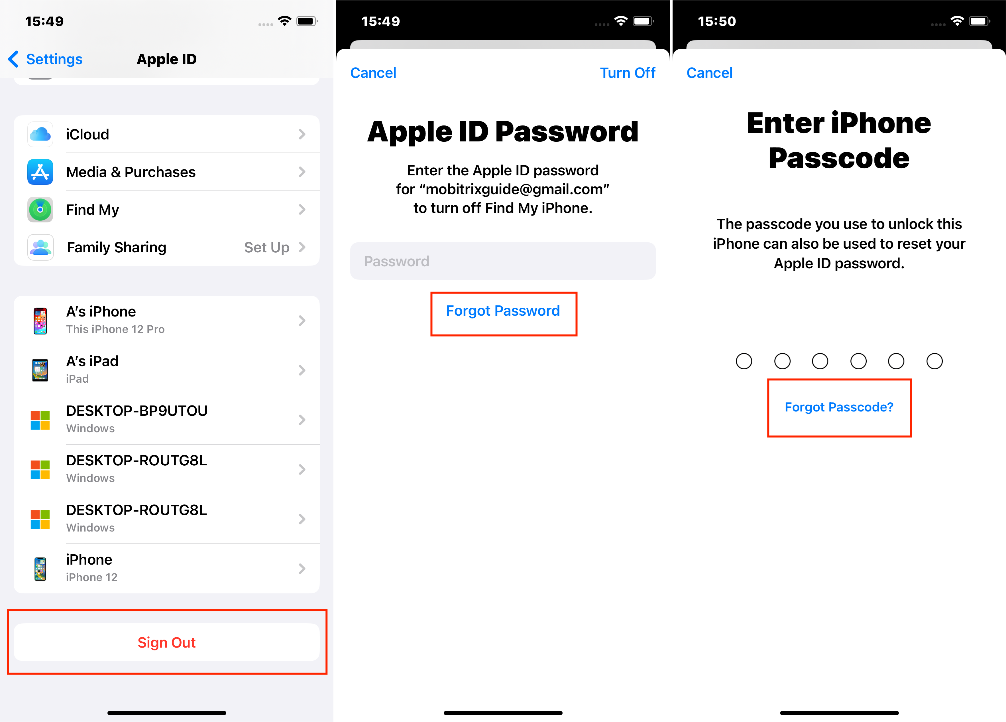Reset Your Forgotten Apple ID Password on iPhone Settings