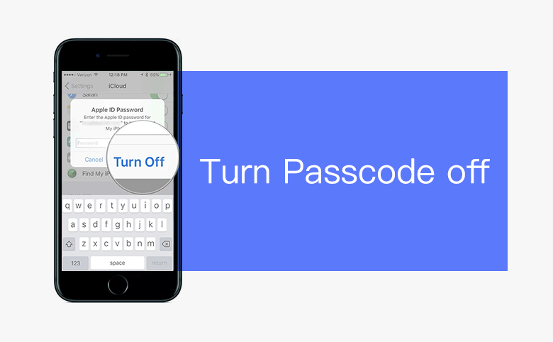 Turn off passcode iphone