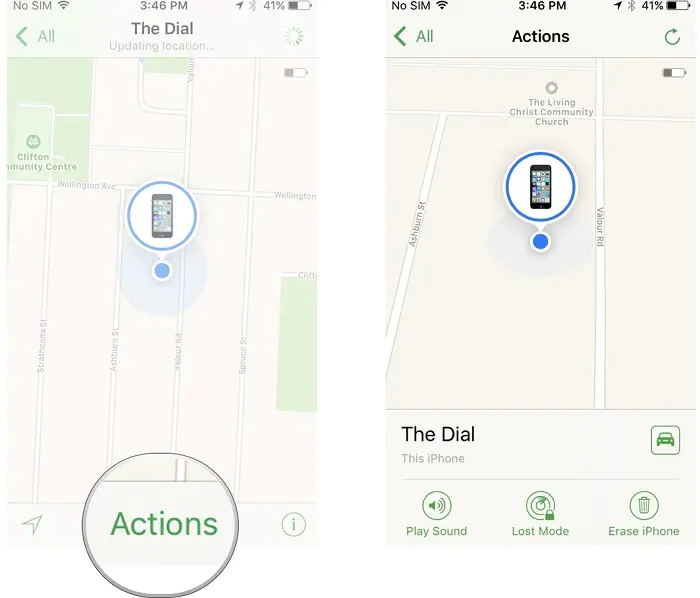 unlock iphone with find my iphone
