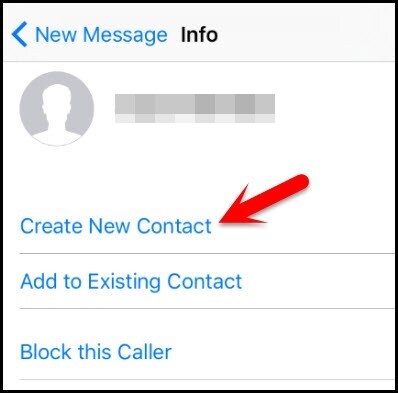 unlock via siri - create new contact