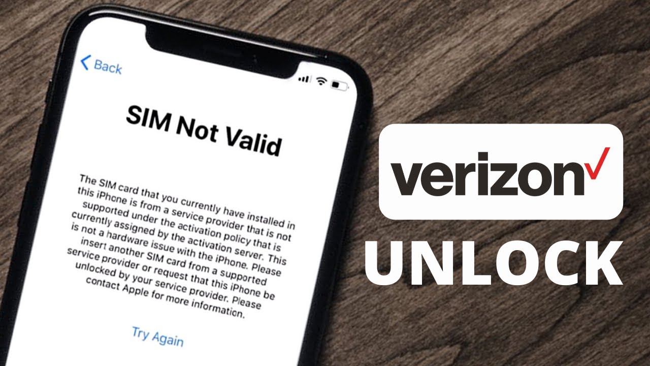 Verizon Carrier Unlock