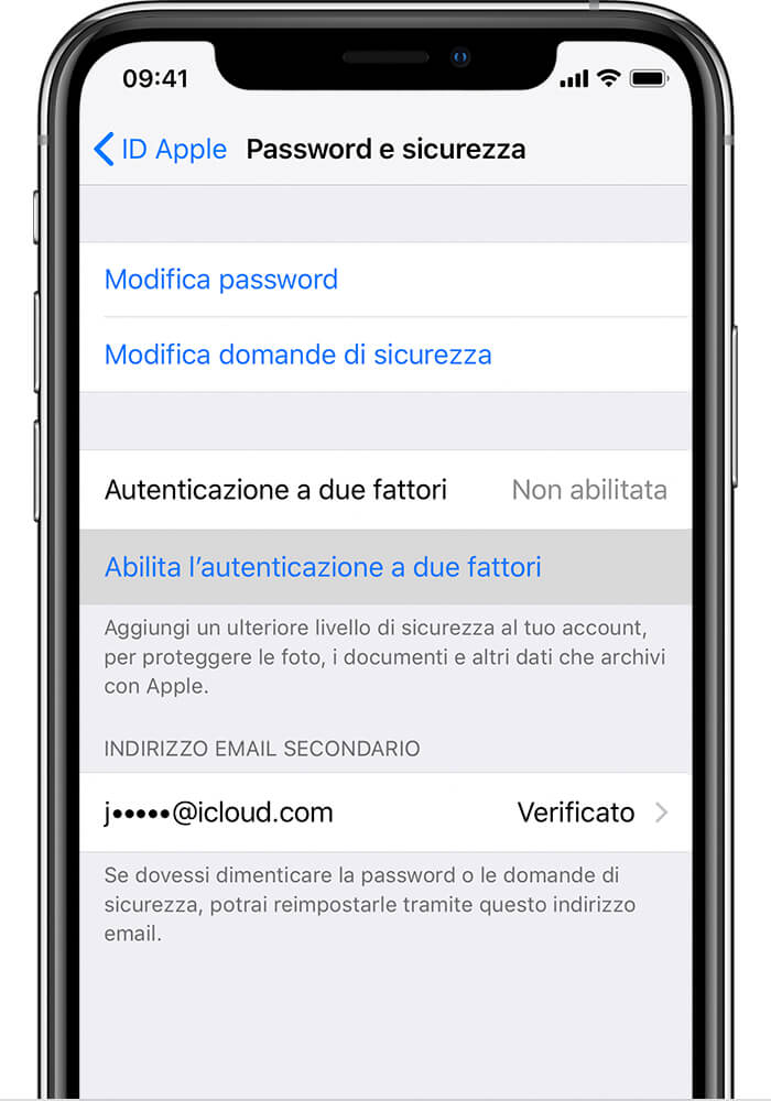 Autenticazione a due fattori
