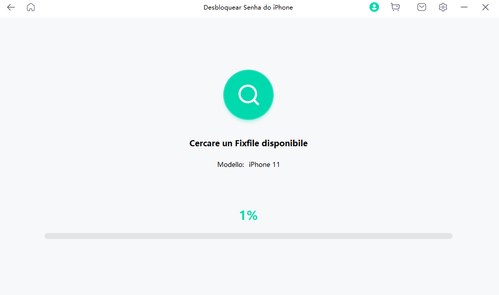 Sblocca il passcode dello schermo alla ricerca di keyfile