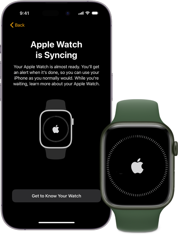 Keep Apple Watch and iPhone Close as They Sync