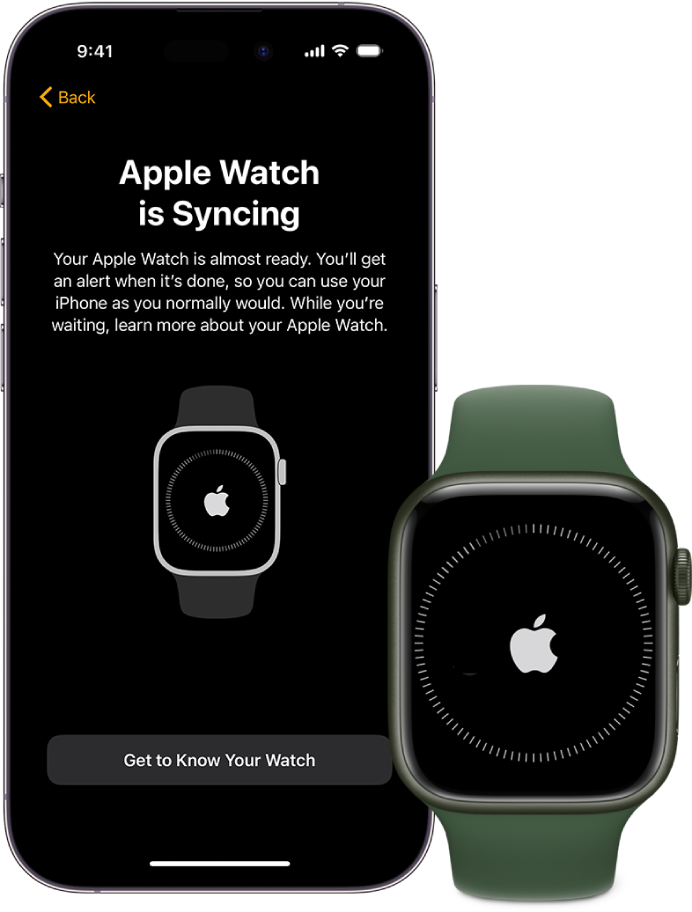 Keep Apple Watch and iPhone Close as They Sync