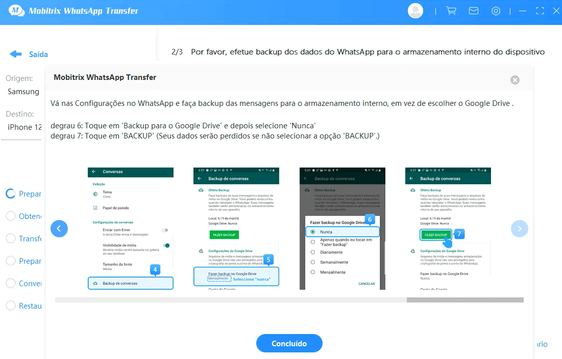 backup whatsapp google drive