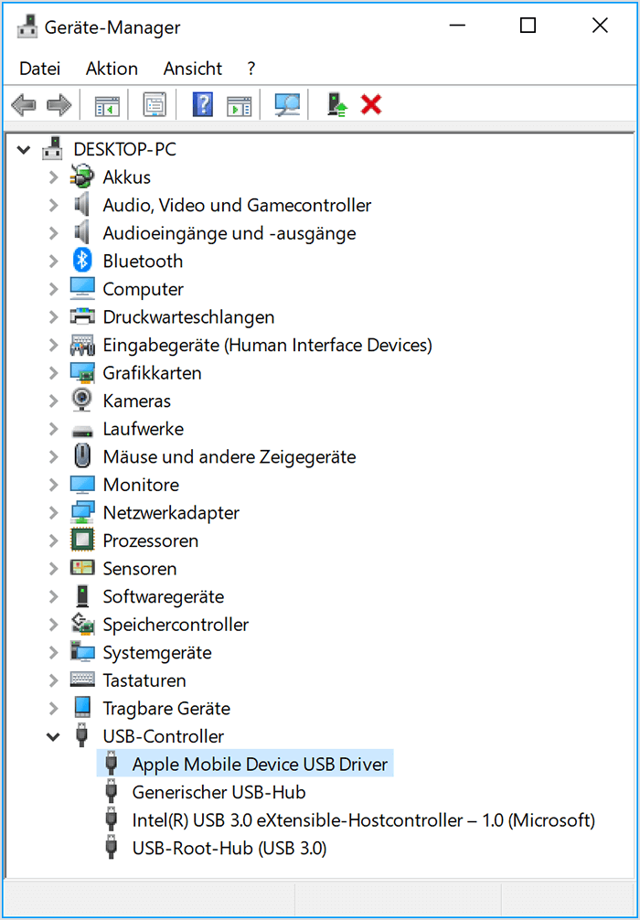 open device manager