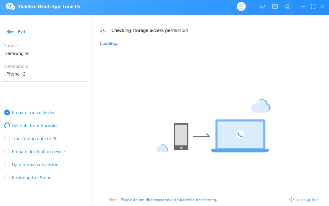 allow permissions storage