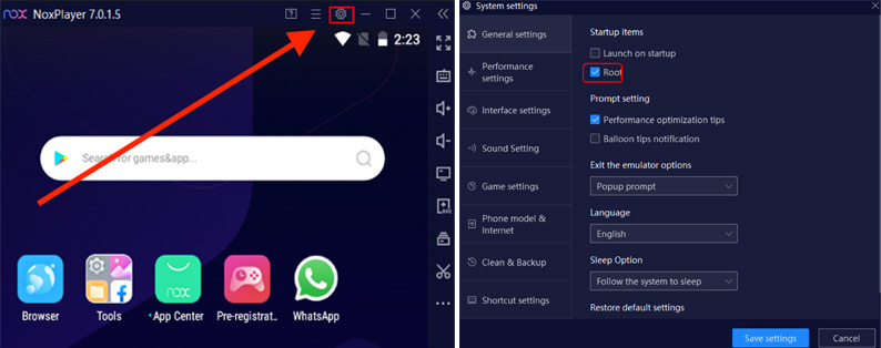 download an Android emulator on a PC