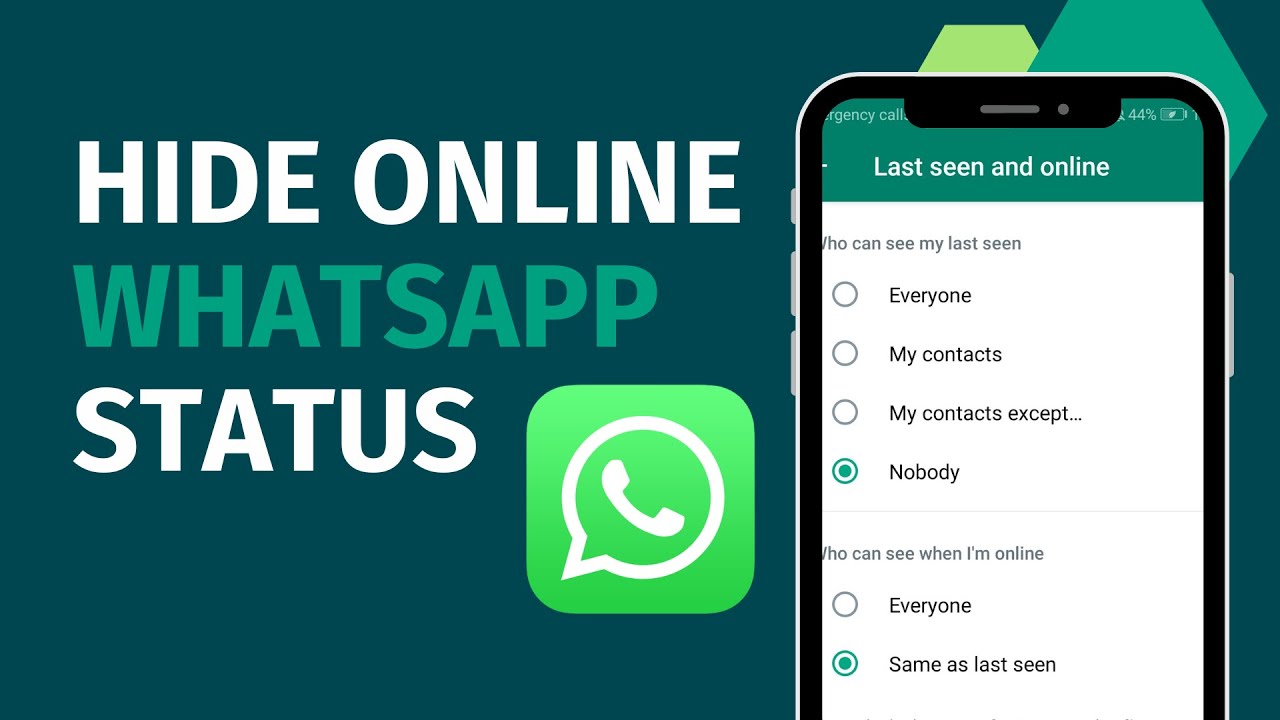 How to Hide Online Status on WhatsApp