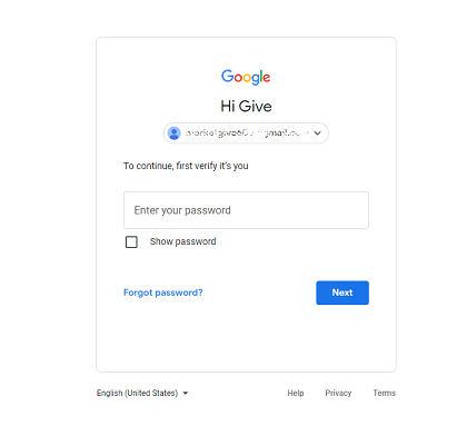 sign in google drive