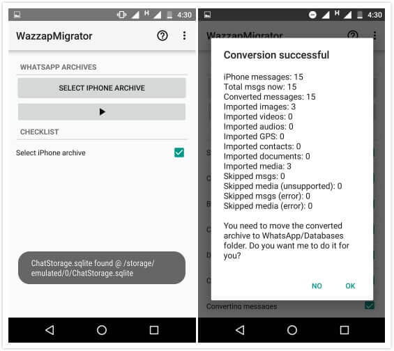 WazzapMigrator Android