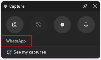 Xbox Capture WhatsApp Recording