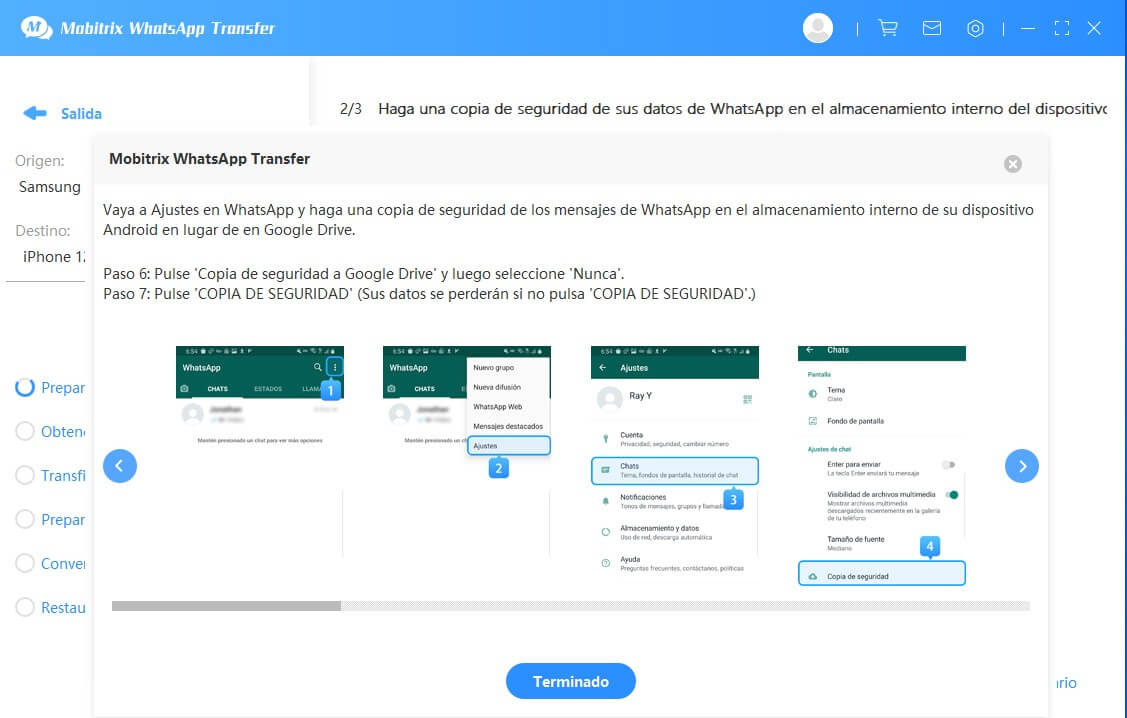 backup to internal storage
