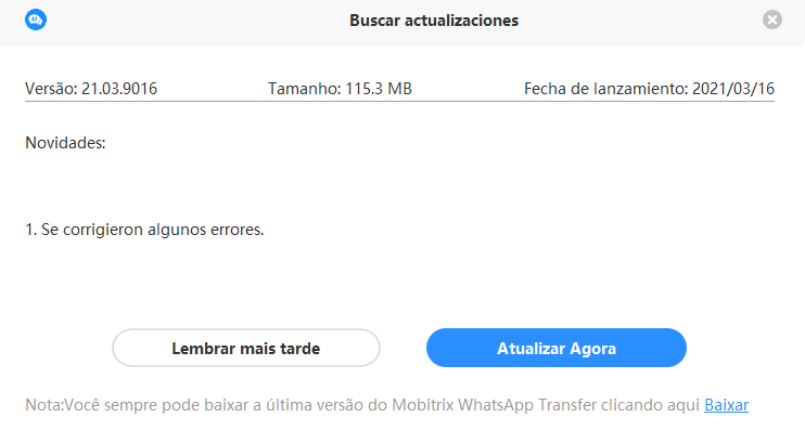 update this software