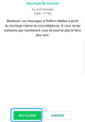 restore whatsapp data