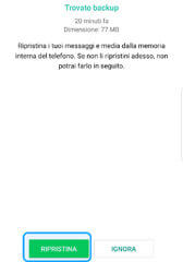 restore whatsapp data