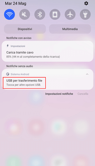 usb for file transfer
