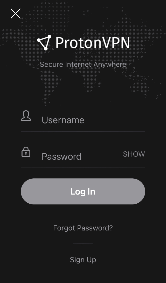 change iPhone location using Proton VPN