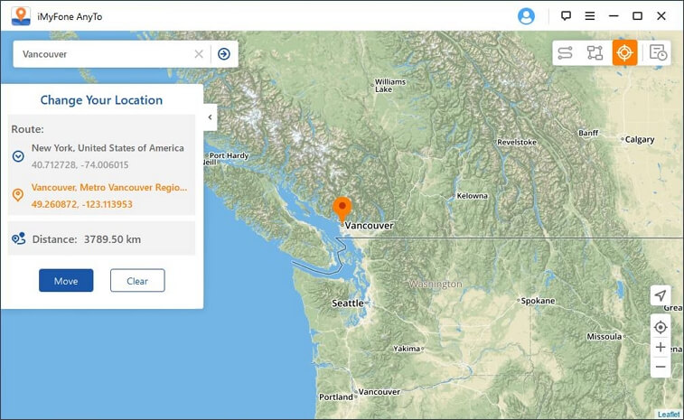Spoofer location using Anyto