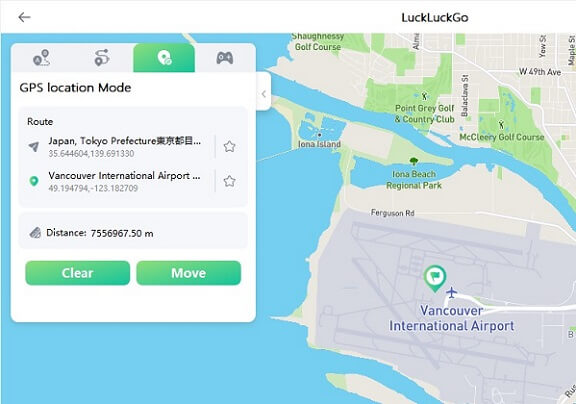 changes location on iPhone with Mobitrix MagicGo