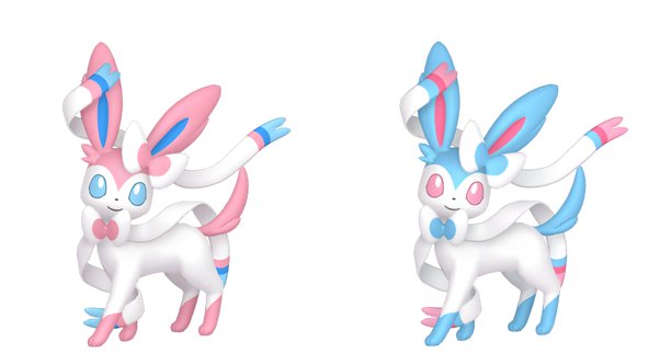 Shiny Eevee Evolutions part 4